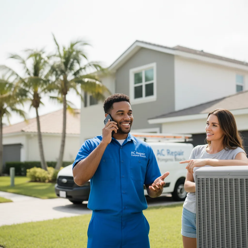 AC Repair Pompano Beach customer support in Anamosa